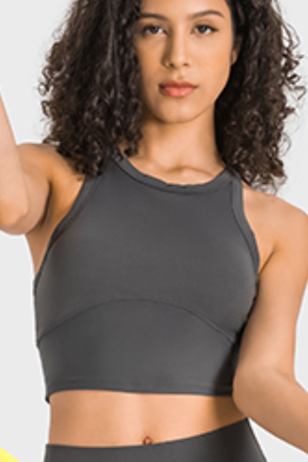 Racerback Cropped Tank