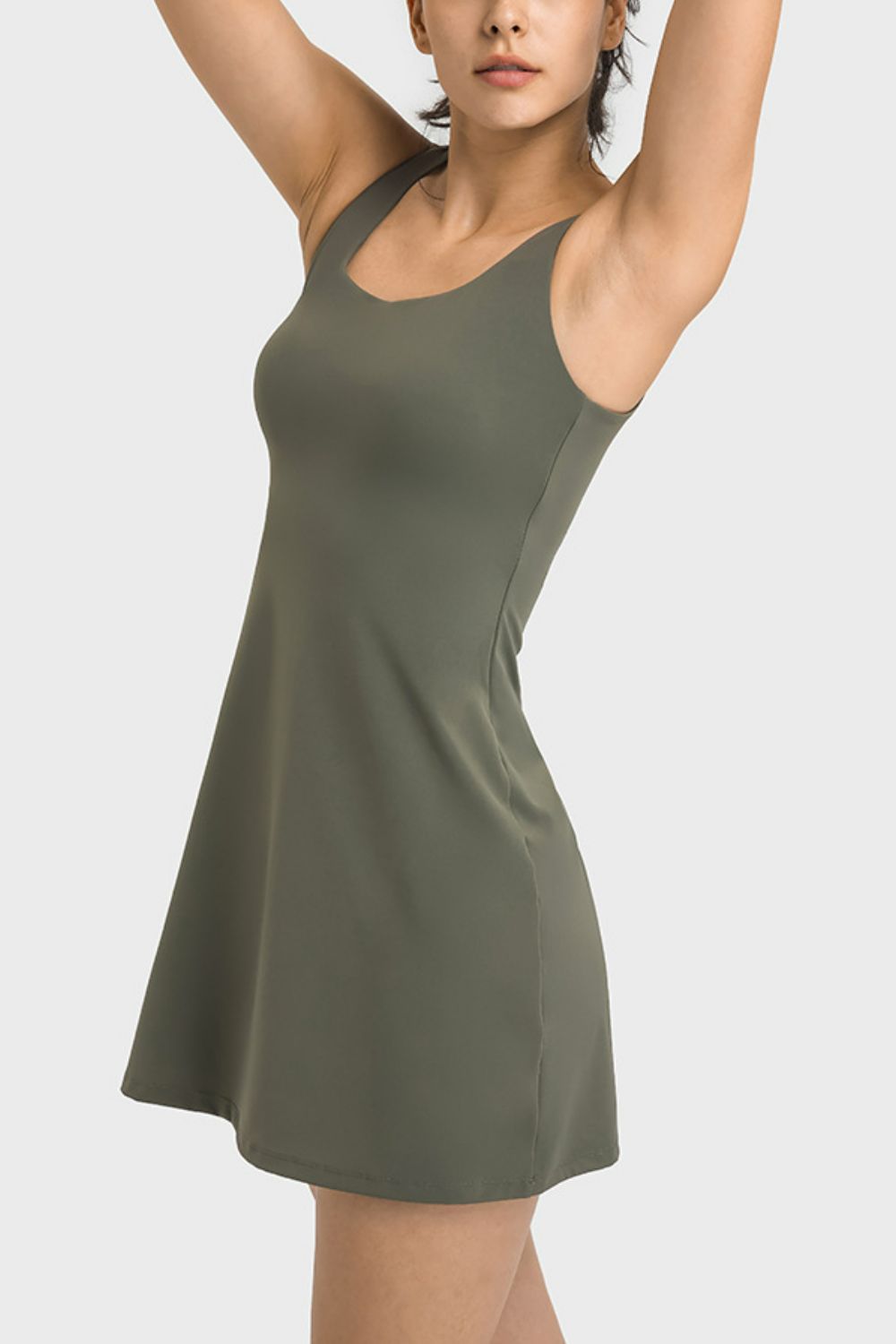 Full Coverage Bottoms Square Neck Tank