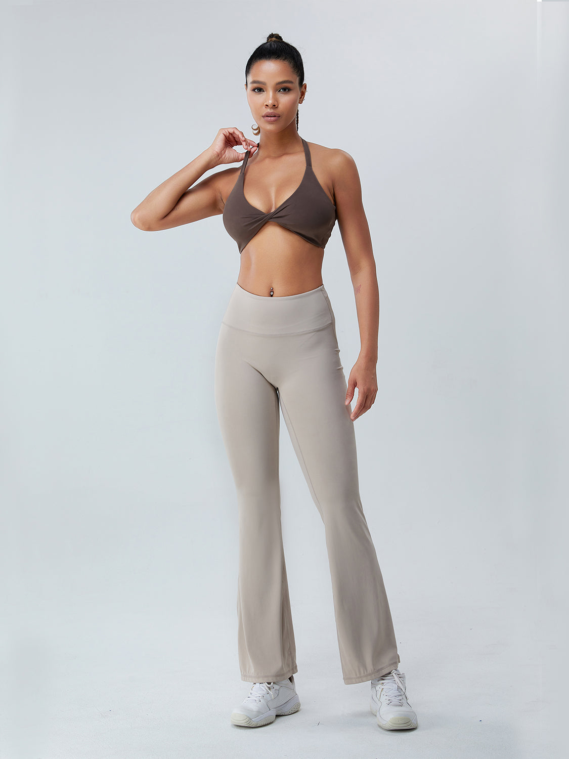 Halter Neck Active Bra