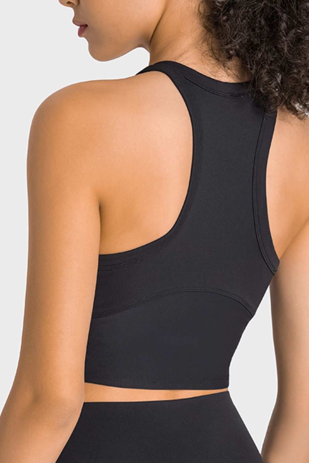 Racerback Cropped Tank