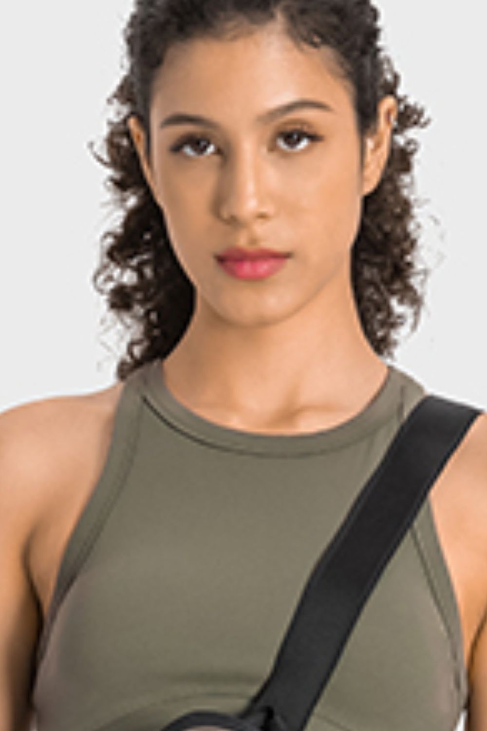 Racerback Cropped Tank
