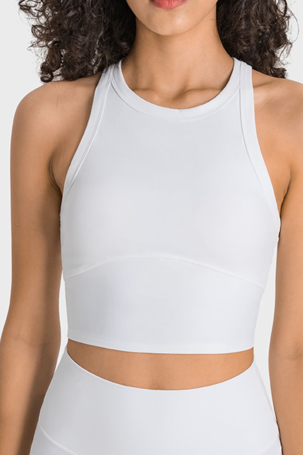 Racerback Cropped Tank