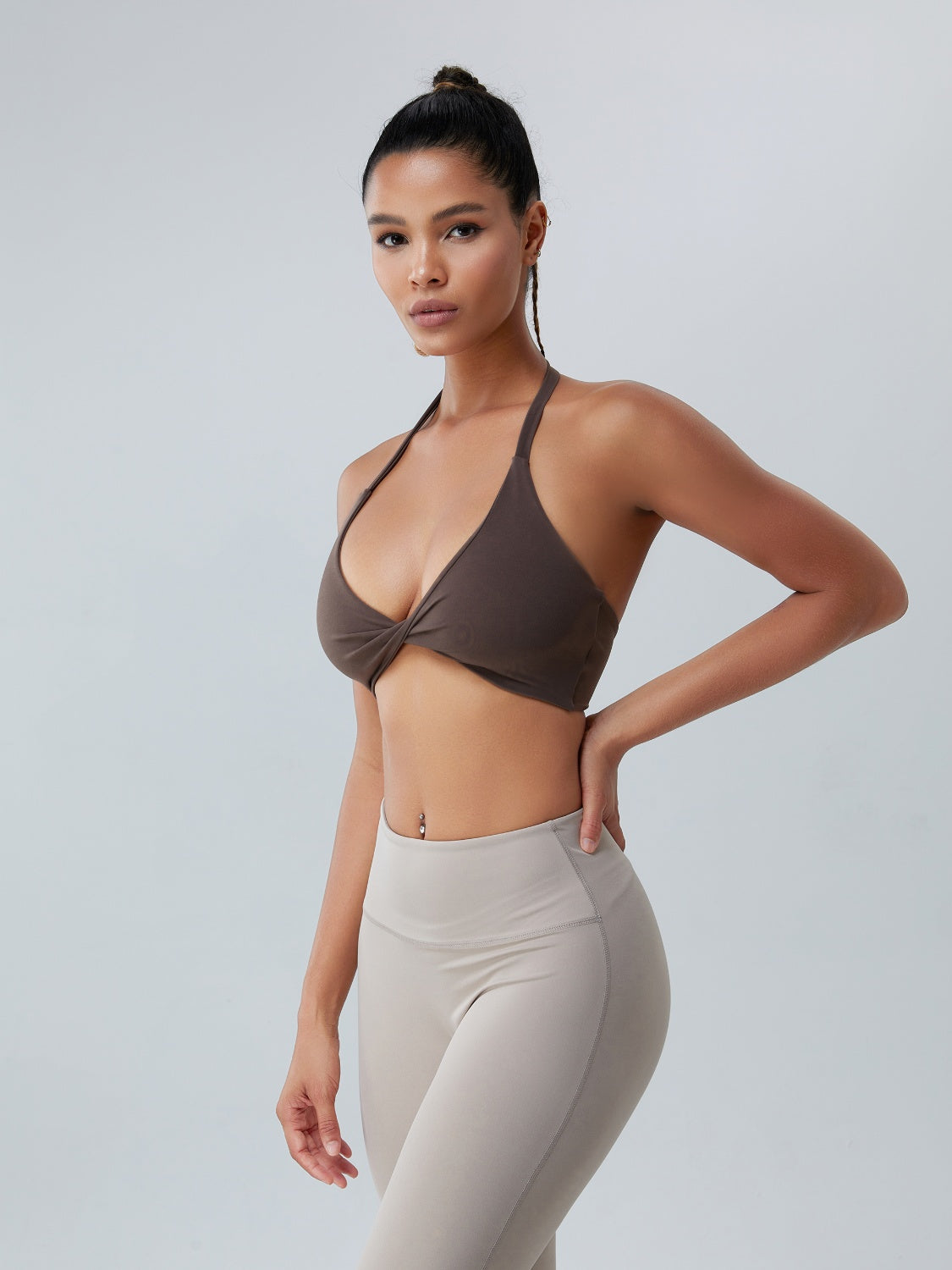Halter Neck Active Bra
