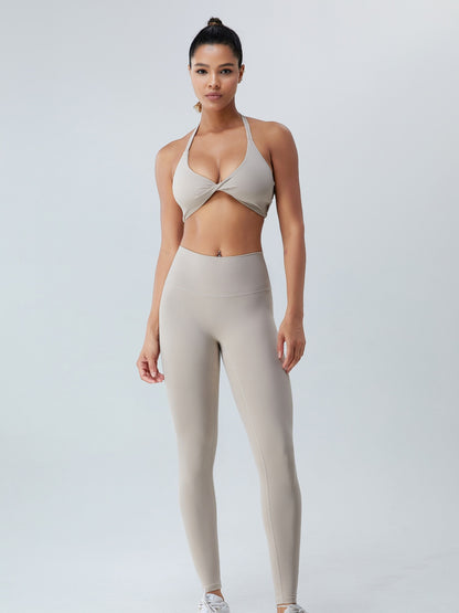 Halter Neck Active Bra