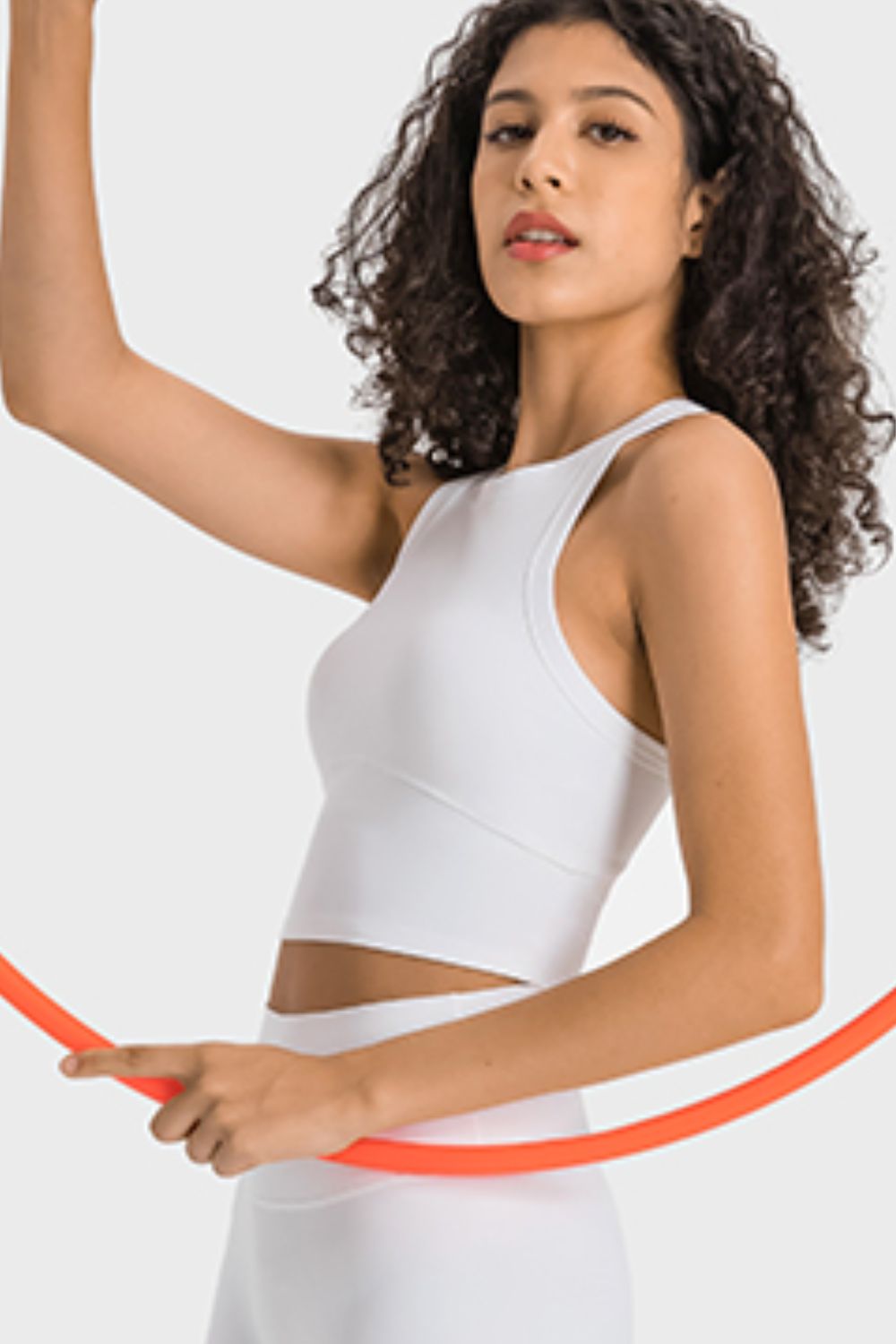 Racerback Cropped Tank