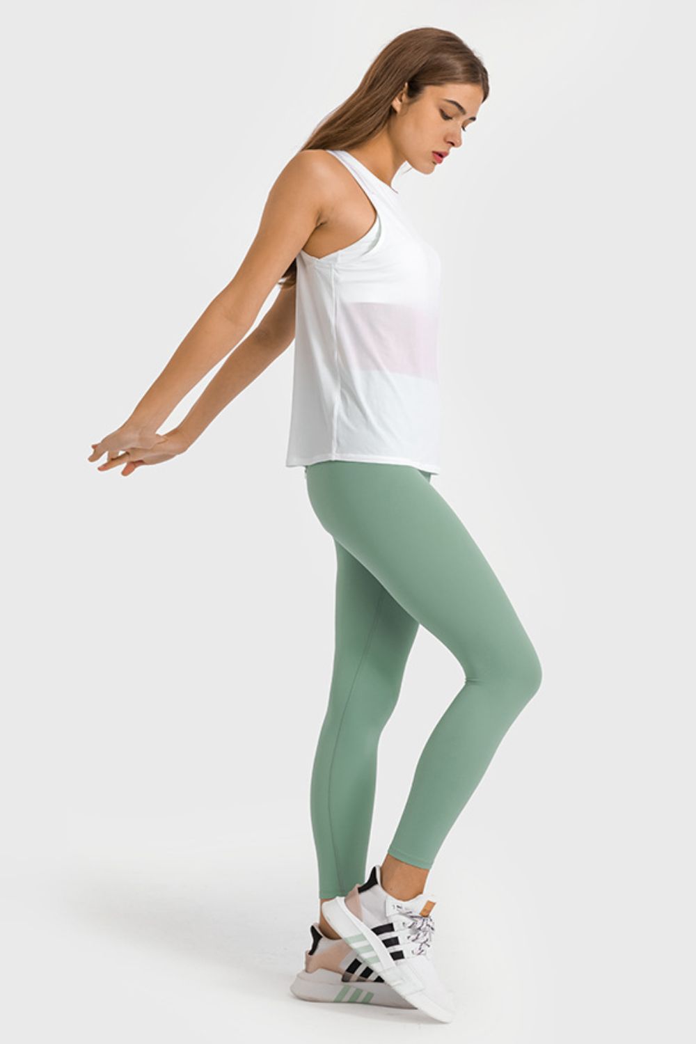 Ankle-Length Yoga Leggings
