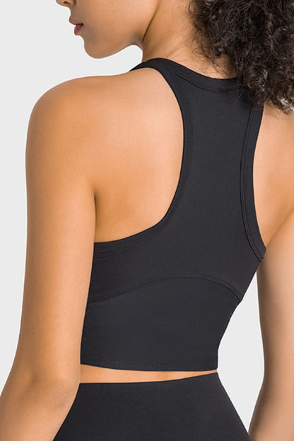 Racerback Cropped Tank