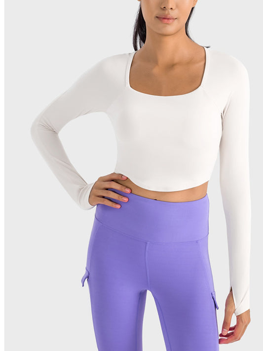 Square Long Sleeve Top